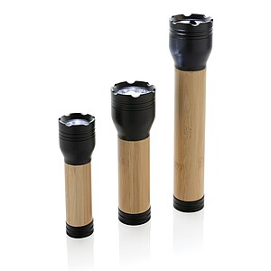 Lucid 3W RCS certified recycled plastic & bamboo torch