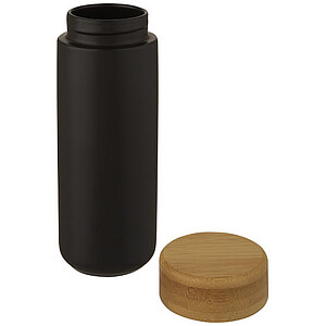 Lumi 300 ml ceramic tumbler with bamboo lid