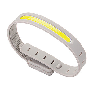 Lumi Sprint RCS rplastic LED re-chargeable running light, grey