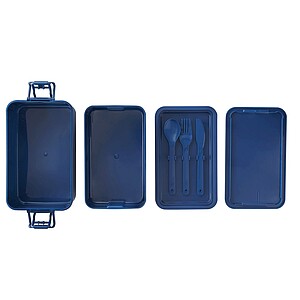 Lunch box, blue