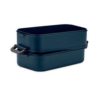 Lunch box in PP, french navy