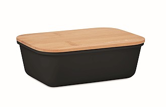 Lunch box with bamboo lid 1L