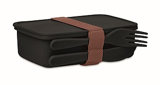 Lunch box with cutlery 700ml