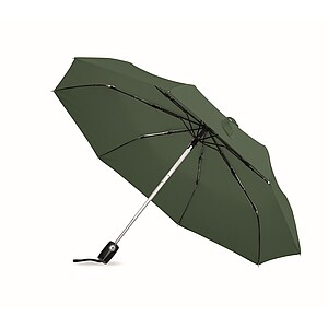 Luxe 21inch windproof umbrella, green