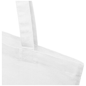 Madras 140 g/m2 GRS recycled cotton tote bag 7L