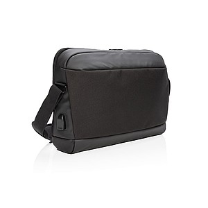 Madrid RFID USB 15.6" laptop bag PVC free