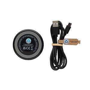 Magnapad 15W RCS rplastic magnetic 3 in 1 charging pad, black