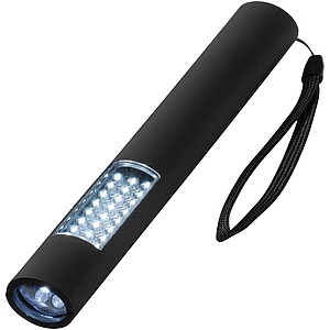 Magnetic 28 LED torch, black