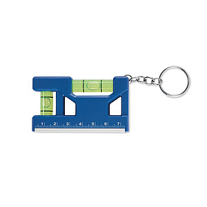 Magnetic level ABS key ring, royal blue