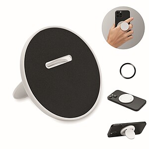 Magnetic phone holder, white