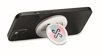 Magnetic phone holder, white