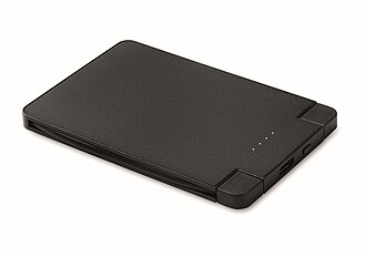 Magnetic power bank 2500 mAh, black