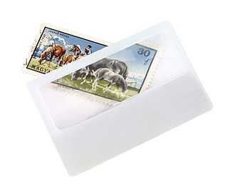 Magnifying glass "Support", magnifies 3x,colour white