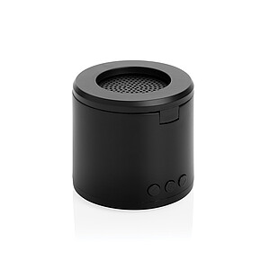 Magpulse RCS recycled plastic 3W speaker w/magnetic holder, black