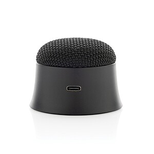 Magtune RCS recycled plastic magnetic 5W speaker, black