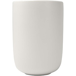 Male 350 ml ceramic cups - set of 2, white