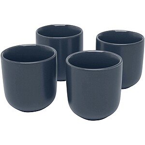 Male 4-piece 90 ml espresso cup, hale blue