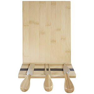 Mancheg bamboo magnetic cheese board and tools