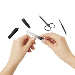 Manicure set, black
