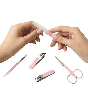Manicure set, pink