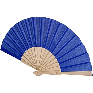 Manuela hand fan, royal blue