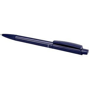 Martha recycled plastic ballpoint pen (blue ink), navy