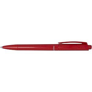 Martha recycled plastic ballpoint pen (blue ink), red
