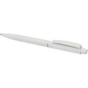 Martha recycled plastic ballpoint pen (blue ink), white