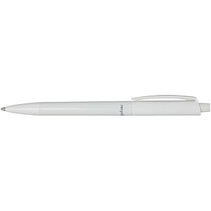 Martha recycled plastic ballpoint pen (blue ink), white