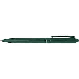 Martha recycled plastic ballpoint pen, forest green