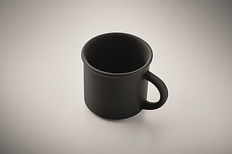 Matt ceramic mug 300 ml, black