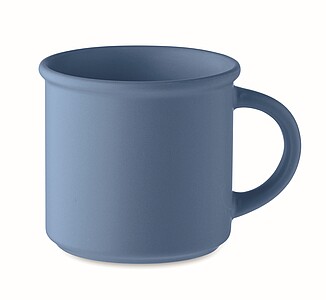 Matt ceramic mug 300 ml, blue