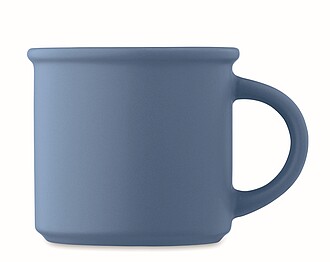 Matt ceramic mug 300 ml, blue