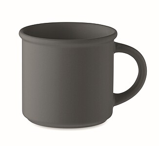 Matt ceramic mug 300 ml, stone grey