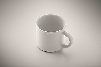 Matt ceramic mug 300 ml, white