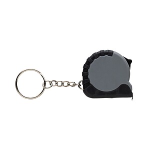 MeasureMate RCS reycled ABS 1 meter tape keychain, grey