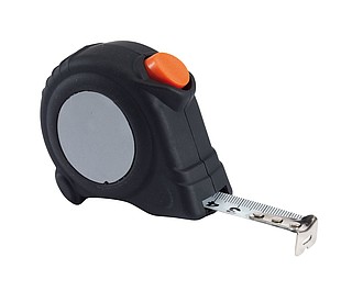 Measuring tape "Builder", 5m,colour black