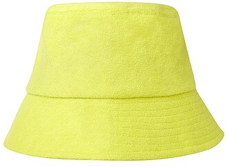 Melo GRS recycled terry sun hat, lime