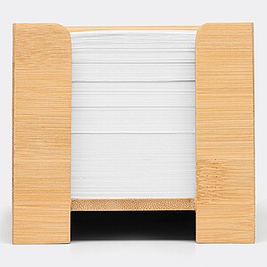 Memo cube NEVER FORGET BAMBOO