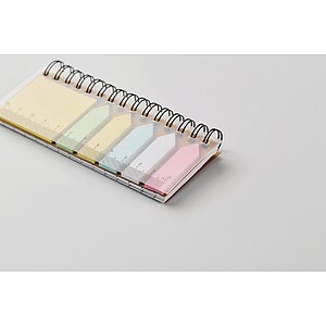 Memo pad in PP, beige