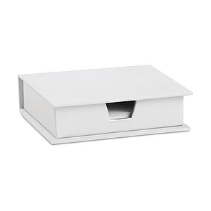 Memopad and sticky notes, white