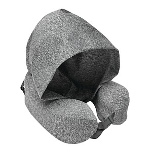Memory foam neck pillow, grey