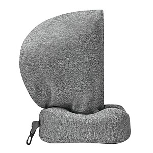 Memory foam neck pillow, grey