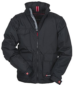 Men’s jacket PAYPER ESCAPE, black/grey, L