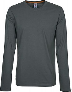 Men’s long-sleeved t-shirt PAYPER PINETA, dark grey, XL