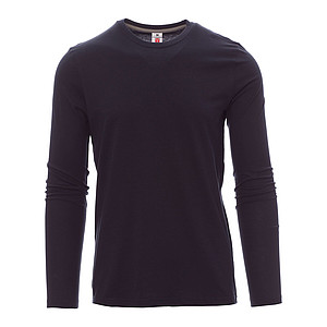 Men’s long-sleeved t-shirt PAYPER PINETA, navy blue, XL