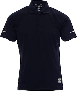 Men’ s short-sleeved polo shirt PAYPER TRAINING, black, size L