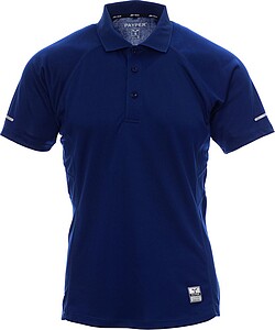 Men’ s short-sleeved polo shirt PAYPER TRAINING, navy blue, size 3XL