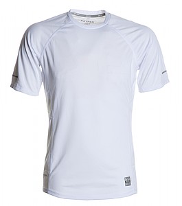 Men s sports T-shirt PAYPER RUNNING, white, L