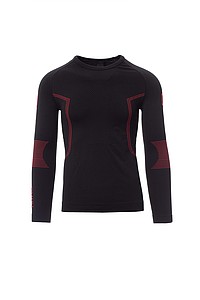 Men s sports T-shirt PAYPER THERMO PRO 240 LS, black, L/XL